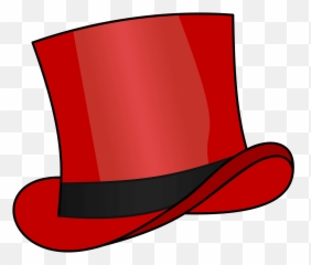 Top Hat Baseball Cap Cowboy Six - Six Thinking Hats Red Png,Red Hat Png
