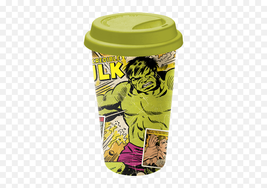 Marvel - The Incredible Hulk Ceramic Travel Mug Cartoon Png,The Incredible Hulk Logo