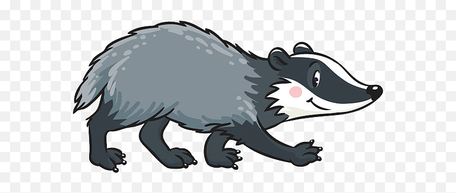 Blaireau Telecharger Png Play - Badger Cartoon,Badger Png