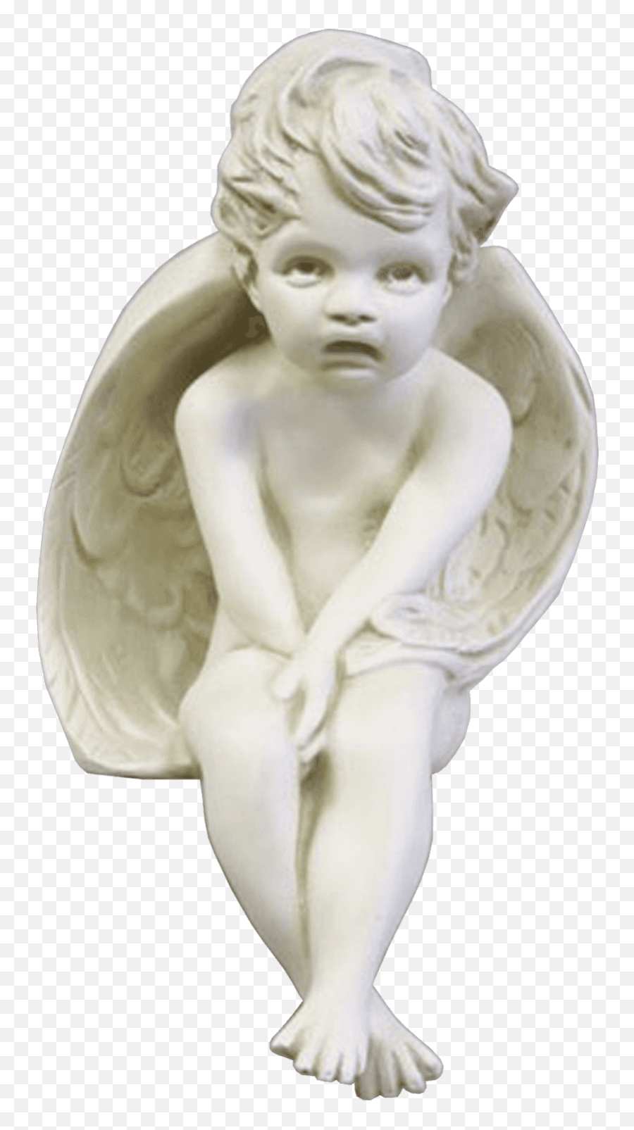 Gift Image - Orlandi Meditation Cherub 15in Medium Statue Png,Cherub Png