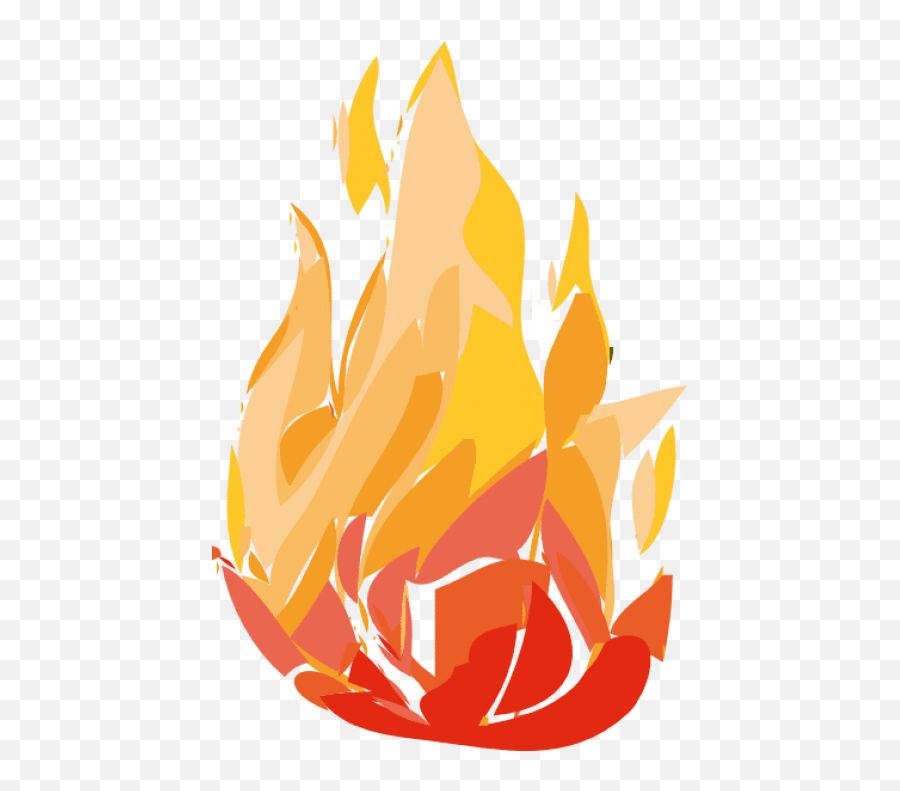 Fire Clip Art Png Image - Cartoon Flame Fire Transparent Background,Fire Clip Art Png