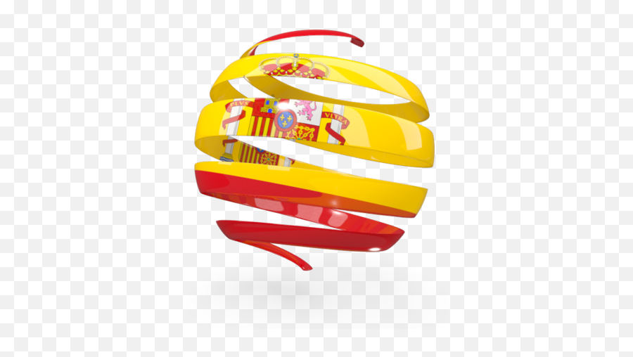 Round 3d Icon Illustration Of Flag Spain - Spain Flag Design Png,Spain Png