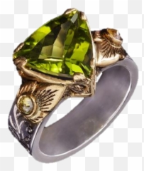 Peridot Dress Ring - Ring Png,Peridot Png