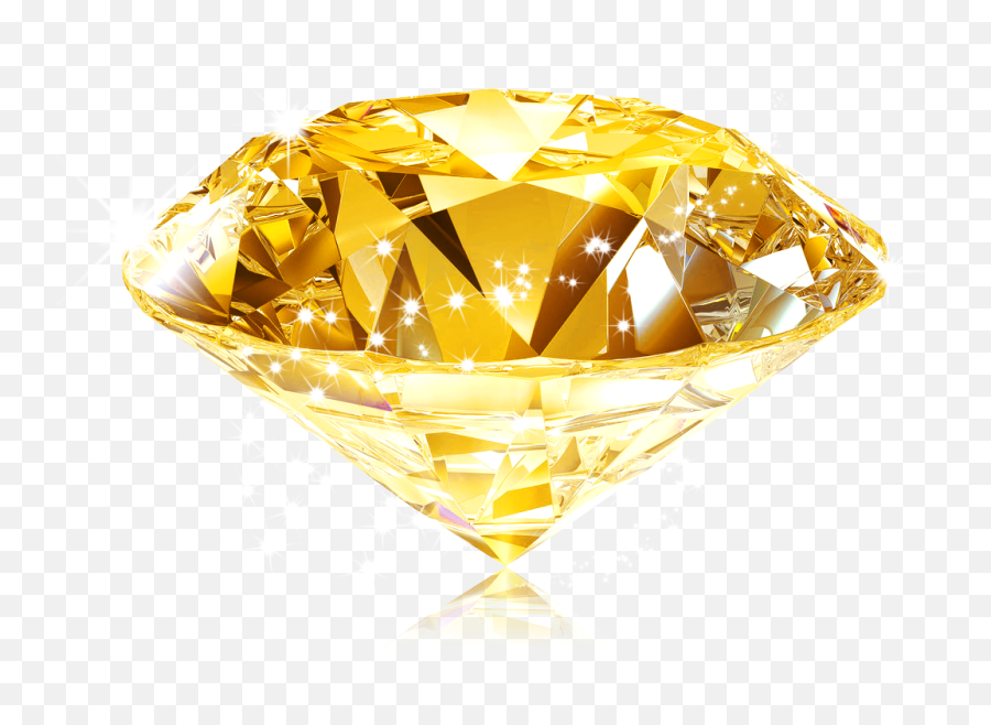 Download Diamond Gemstone Rhinestone Free Image Hq - Yellow Diamond Png,Rhinestone Png