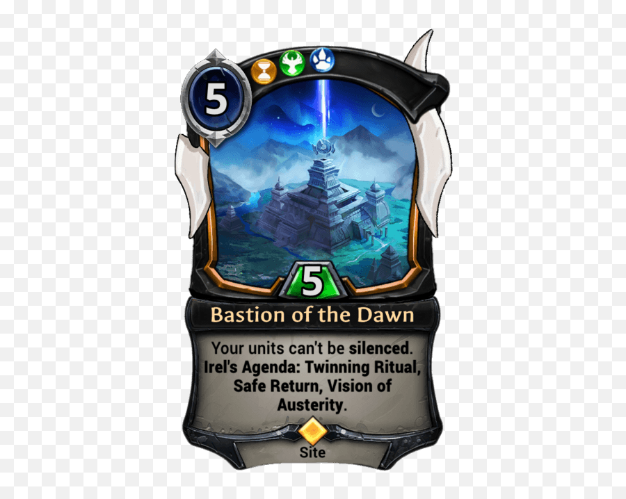 Bastion Of The Dawn Eternal Cards Warcry - Eternal Card Game Surge Png,Bastion Png