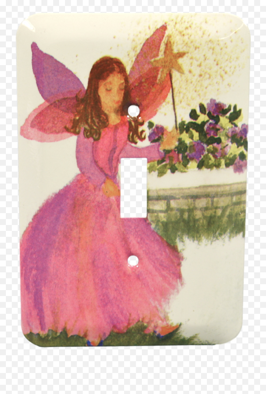 Leviton 1 - Gang Fairy Godmother Wall Plate Switch Cover Switchplate 89001fgm Fairy Png,Fairy Godmother Png