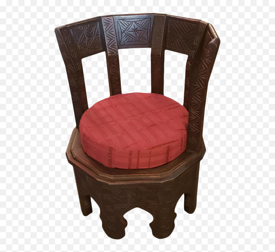 Moroccan Handmade Cedar Wooden King Chair - Chair Png,King Chair Png
