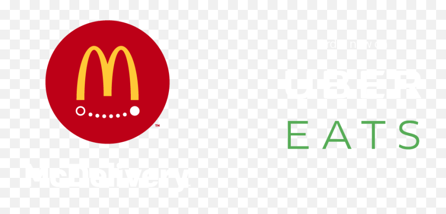 Mcdelivery Mcdonaldu0027s Clothes Collection U0026 Delivery Via Uber - Mcdelivery Uber Eats Logo Png,Uber Logo Vector