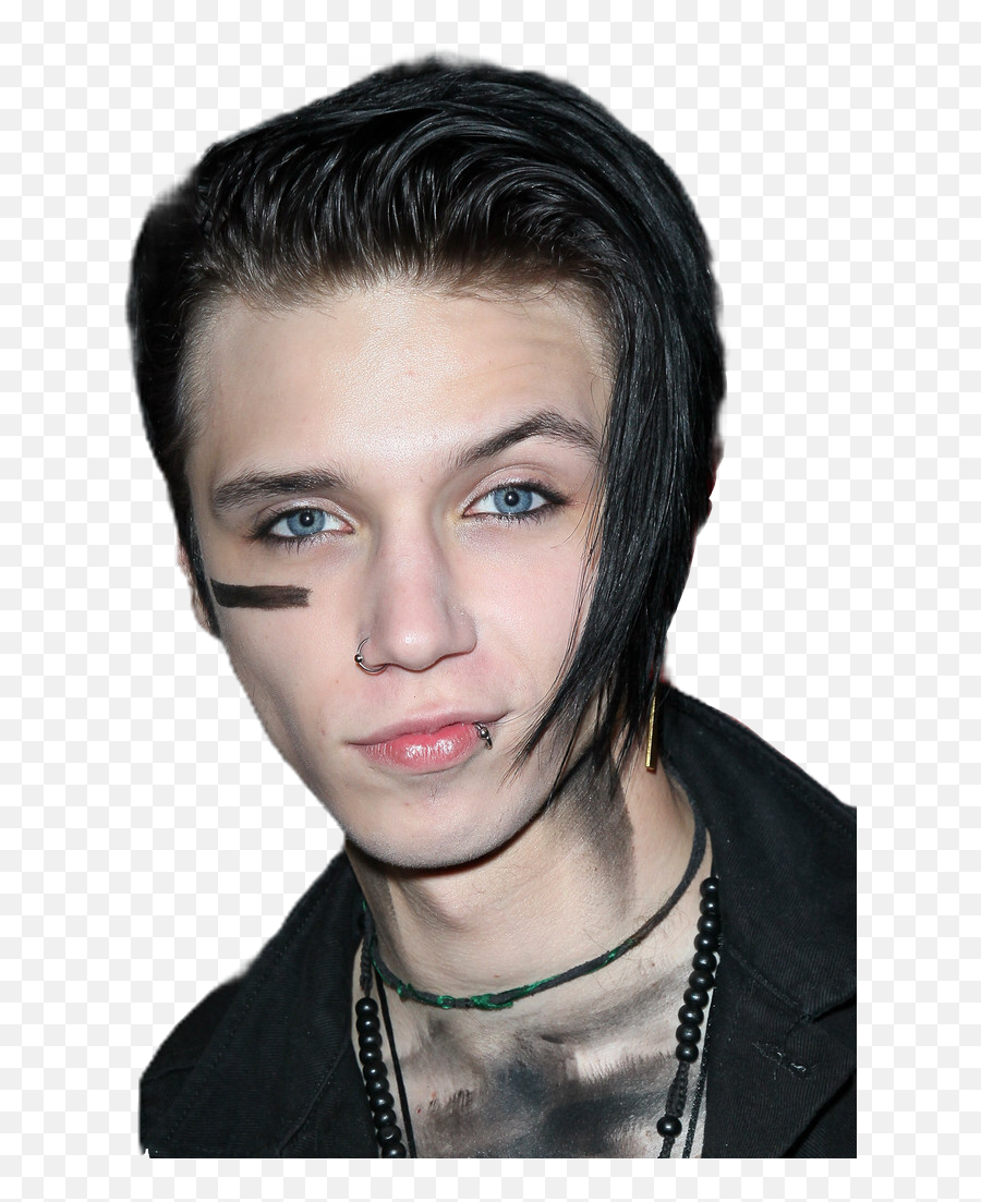 Andybiersack Andy Biersack Andyblack Remixme Remixit - Andy Biersack New Haircut 2012 Png,Andy Biersack Png