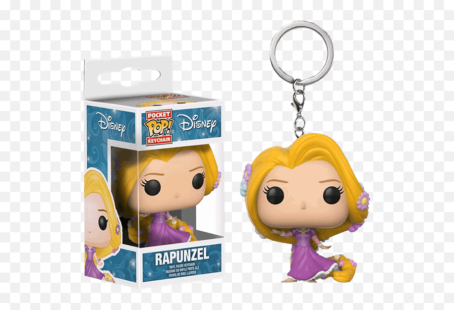 Disney - Rapunzel Disney Princess Pop Vinyl Keychain Rapunzel Funko Pop Png,Rapunzel Transparent