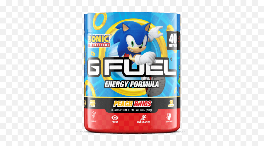 Peach Rings G Fuel Collectors Box - G Fuel Png,Sonic Ring Transparent