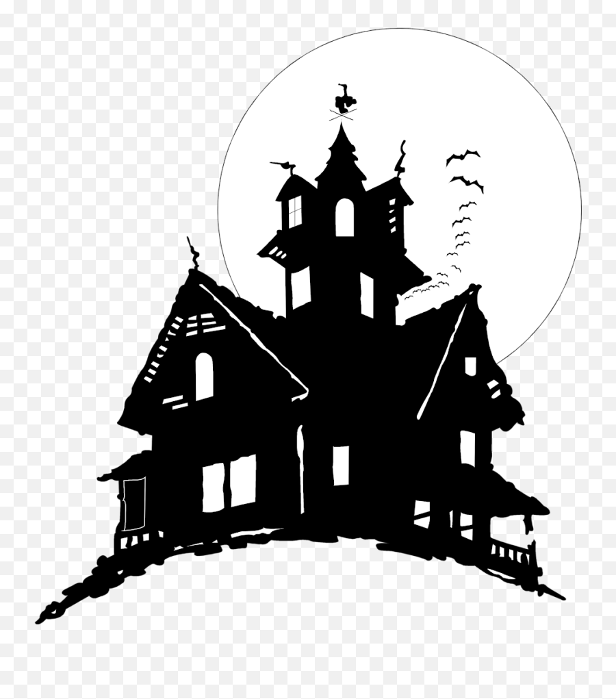Halloween Haunted House Png Image - Haunted House No Background,White House Transparent Background