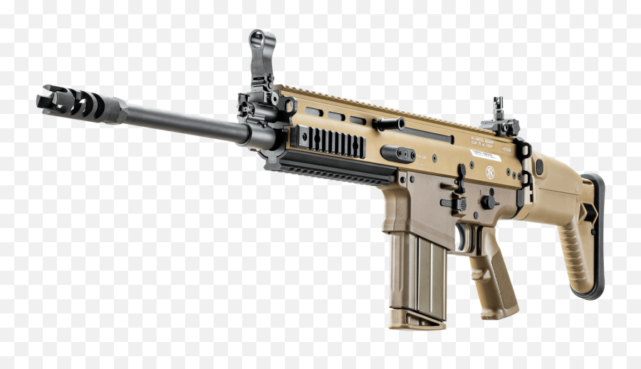 Real Life Scar Gun Transparent Png - Real Life Scar Gun,Scar Fortnite Png
