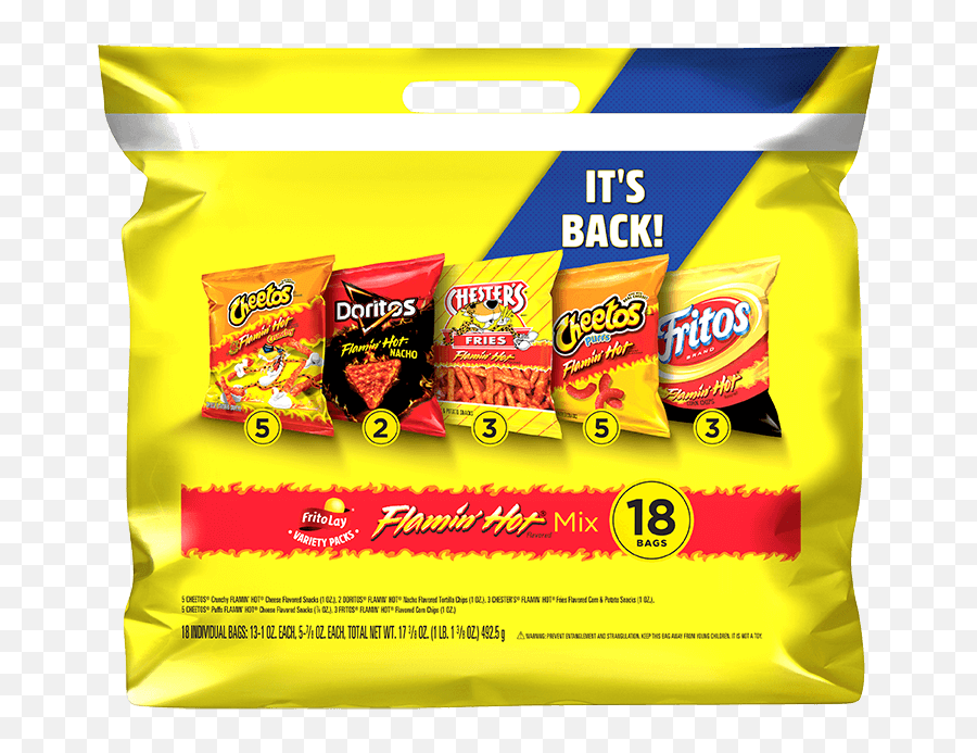 Frito - Flamin Hot Variety Pack Png,Cheeto Png