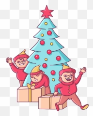 Download Christmas Party Clipart - Tree HD Png