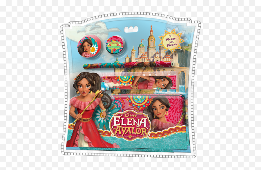 Kids Euroswan Blister 5 Pieces With Case Clamshell Elena Of Avalor 188 Gr Png