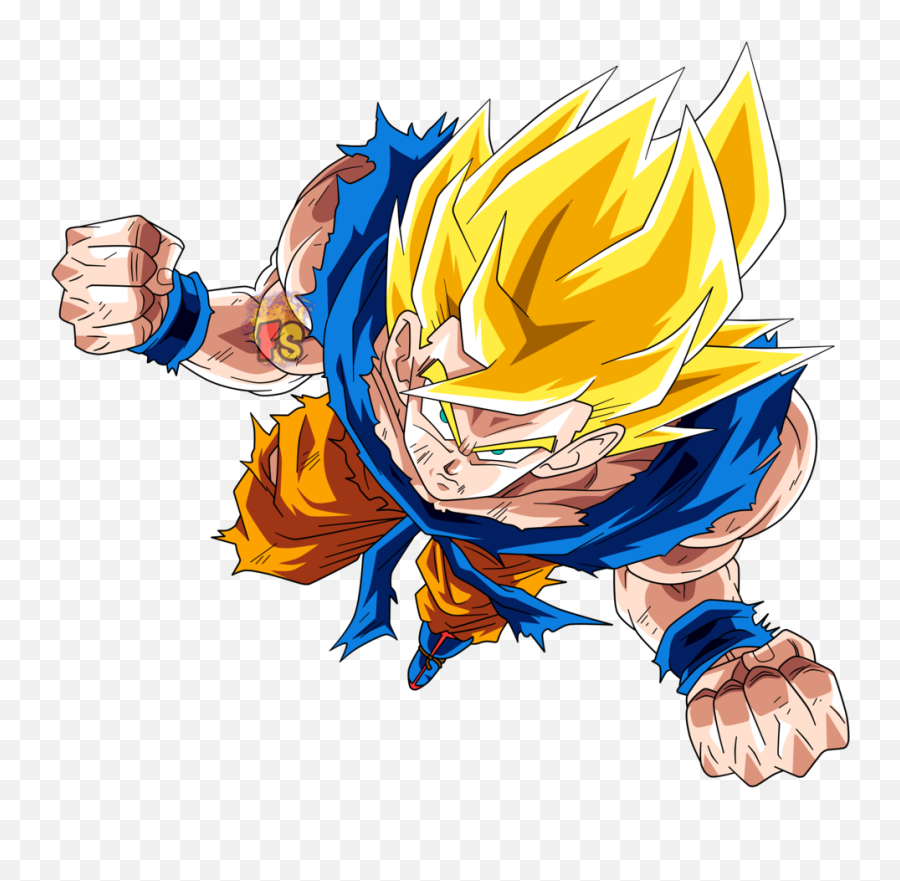 Goku All The Way Up To Ssj Vs Several Anime Characters - Goku Ssj 1 Png,Anime Character Png