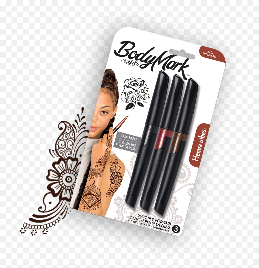 Bic - Bodymark Portable Network Graphics Png,Henna Tattoo Png