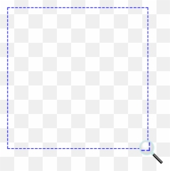 Download Magnifying Glass Border Clipart - Paper png