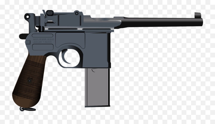 Semi - Mauser C96 Png,Pistol Png