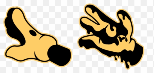 Bendy And The Ink Machine Hand Cursor U2013 Custom - Bendy And The Ink Machine Hand Png,Bendy Png