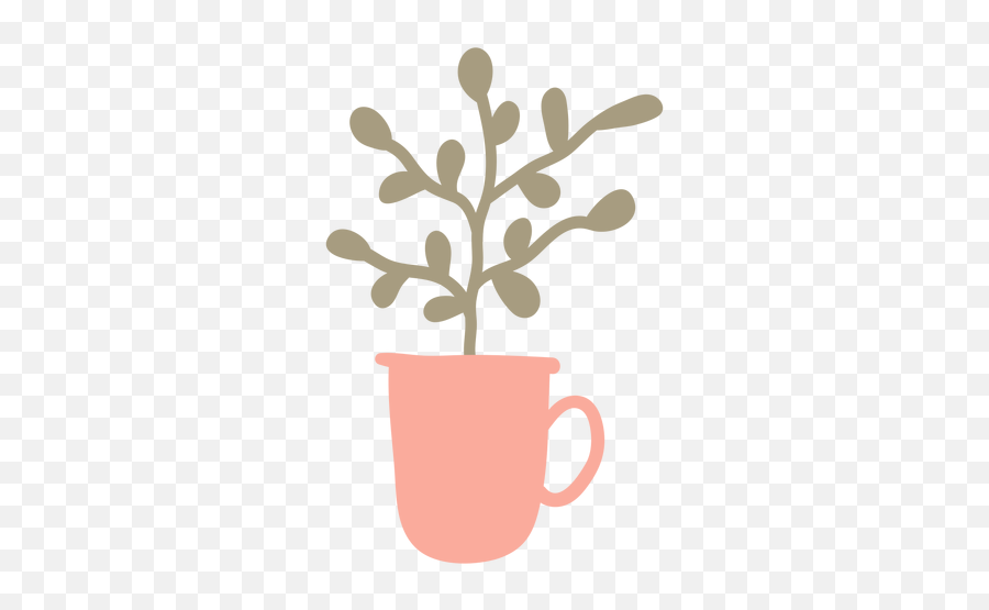 Transparent Png Svg Vector File - Caneca Com Planta Png,Planter Png