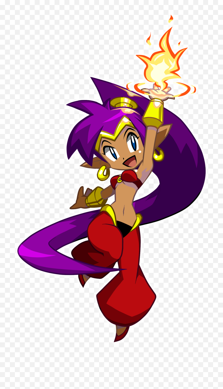 Shantae And 1 Drawn - Character Shantae Half Genie Hero Png,Shantae Png