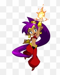 Shantae And 1 Drawn - Character Shantae Half Genie Hero Png,Shantae Png