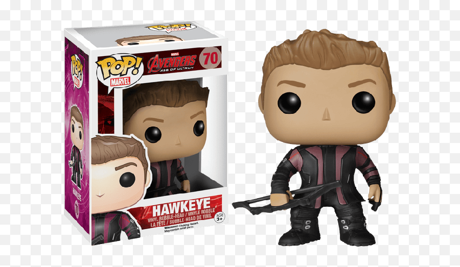 Avengers 2 Age Of Ultron - Hawkeye Pop Vinyl Figure Avengers Age Of Ultron Funko Pop Png,Hawkeye Png