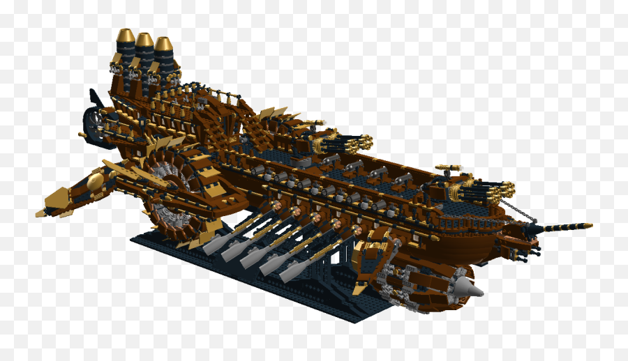 Download 1 - Steampunk Battleship Png Image With No Steampunk Lego,Battleship Png