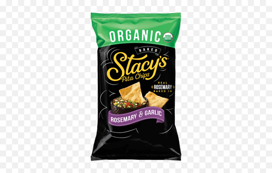 Stacyu0027s Rosemary U0026 Garlic Organic Pita Chips - Organic Pita Chips Png,Rosemary Png