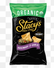 Stacyu0027s Rosemary U0026 Garlic Organic Pita Chips - Organic Pita Chips Png,Rosemary Png