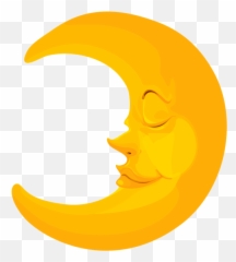 Download Luna Png Dibujo - Moon Illustration,Luna Png