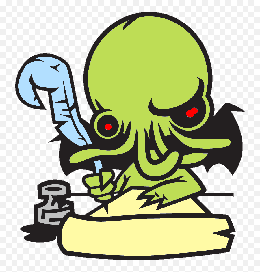 Cthulhu - Transparent Png Stickers Png Dark,Cthulhu Png