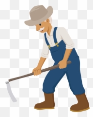 Farming Clipart Transparent - Clipart Farmer Png,Farmer Png