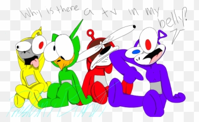 Teletubbies By B3n7l3y - Dbhjlpe Cartoon Full Size Png Teletubbies Animation,Teletubbies Png
