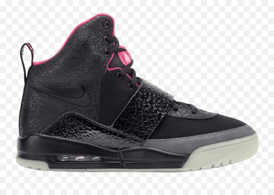 Download Hd Air Yeezy U0027blinku0027 - Nike Air Yeezy Black Pink Air Yeezy 1 Blink Png,Yeezy Png