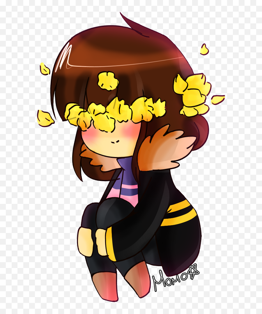 Flowerfell Frisk Undertale Love Free Personals - Fictional Character Png,Frisk Transparent