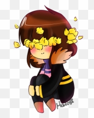 Flowerfell Frisk Undertale Love Free Personals - Fictional Character Png,Frisk Transparent