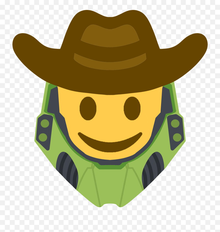 Cowboy Chief Emoji I Drew - Png Discord Emojis Halo,Cowboy Emoji Transparent