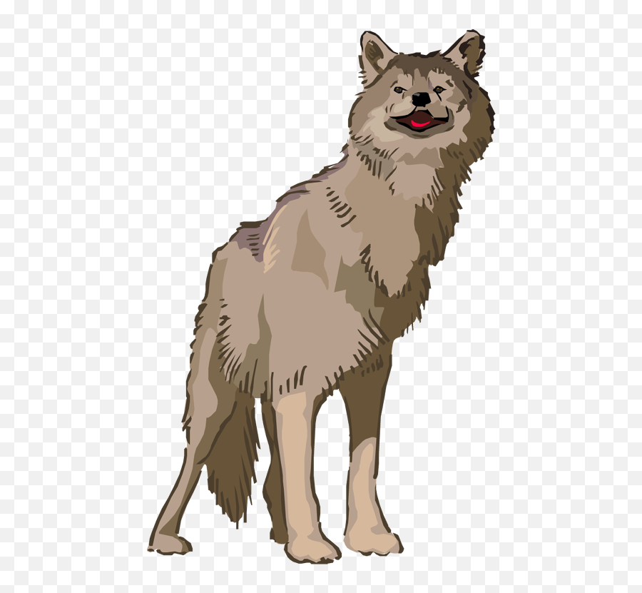 Anime Wolf Png - Anime Wolf Clipart Transparent,Wolf Cartoon Png