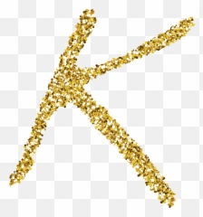 Alphabetstickers K Gold Glitter Sticker By Rachel2274 - Dot Png,Gold Sparkle Transparent Background