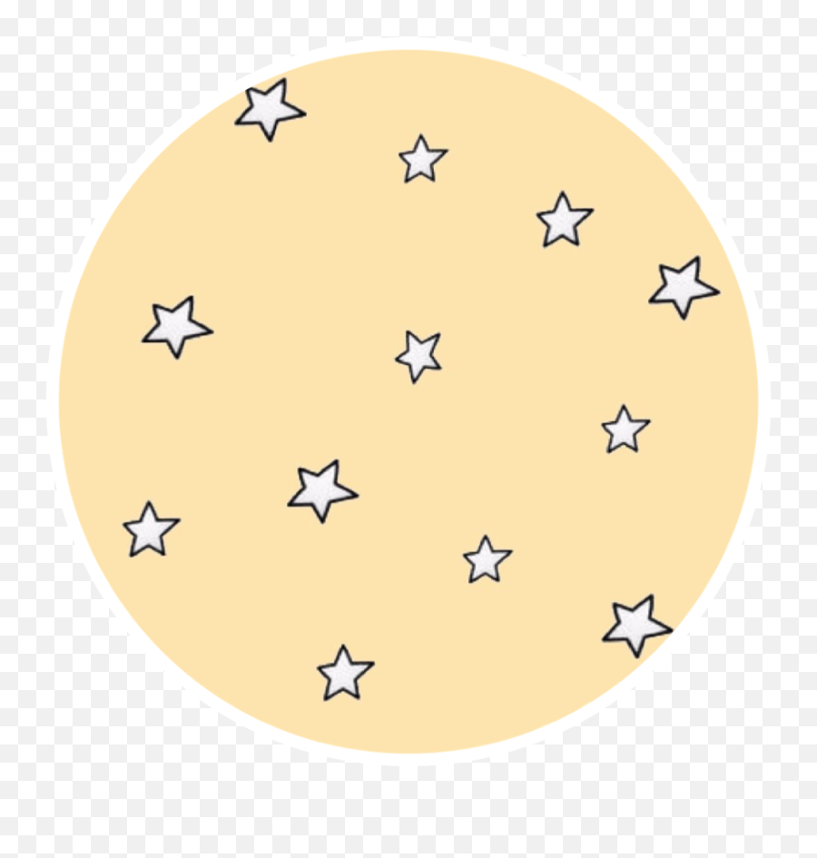 Pastel Star Png Transparent - Circle,Star Png Image
