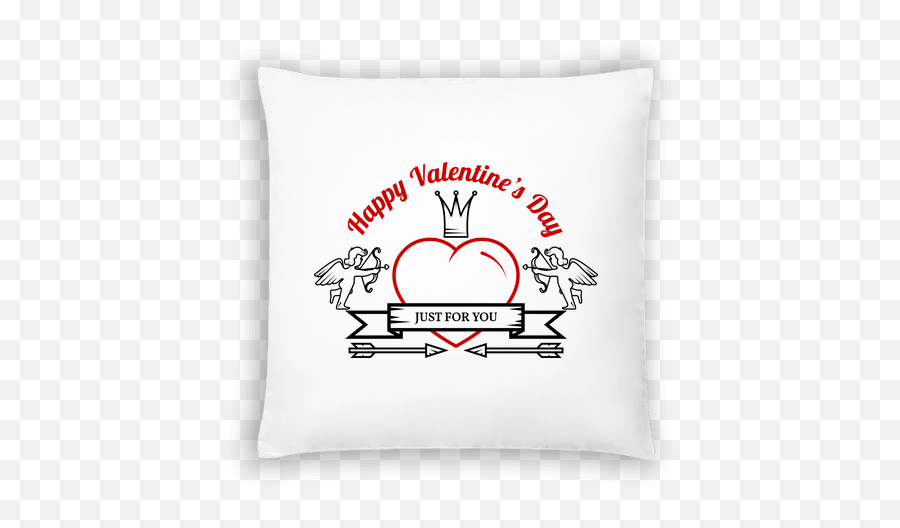 Happy Valentineu0027s Day Icon Cushion Shirtinator - Batman Valentine Cards Png,Valentines Day Icon