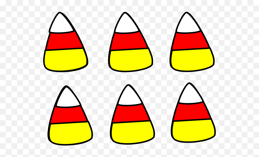 Candy Corn Pattern Clip Art - Vector Clip Art Clipart Halloween Candy Corn Png,Candy Corn Png