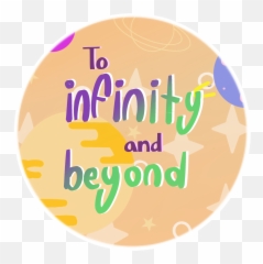 Toy Story Buzz Lightyear Sticker Infinity And Beyond Colly - Event png