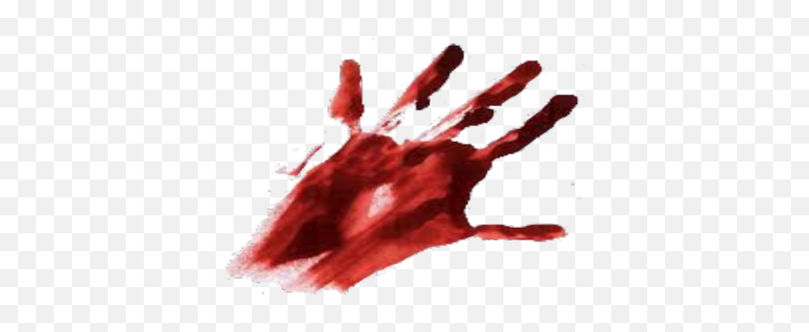 Bloody Hand Decal Png Blood