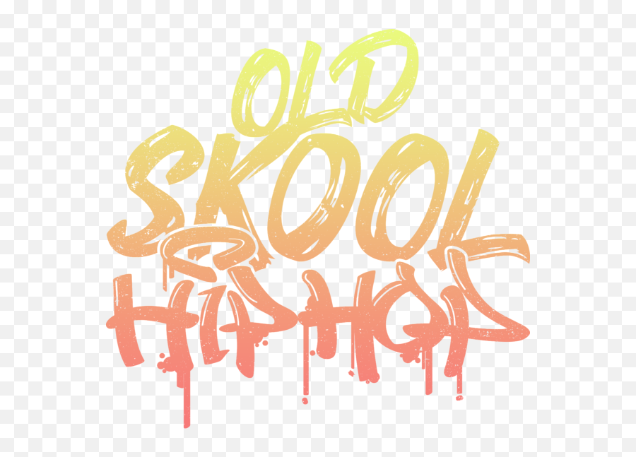 Old Skool Hip Hop 90s Music Tshirt - Old School Hip Hop Logo Transparent Png,90's Music Icon