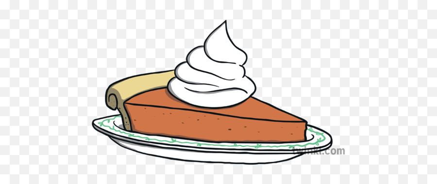 Pumpkin Pie Illustration - Twinkl Cake Decorating Supply Png,Pumpkin Pie Icon
