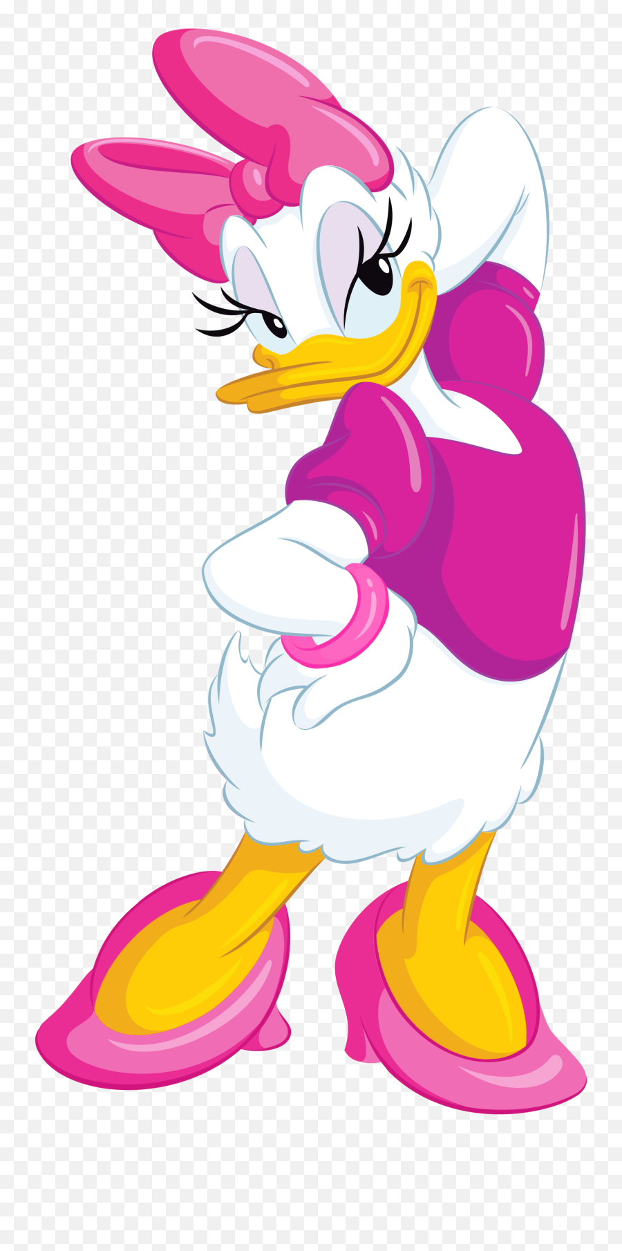 Daisy Duck Clipart Png - Daisy Duck Transparent Background,Duck Clipart Png